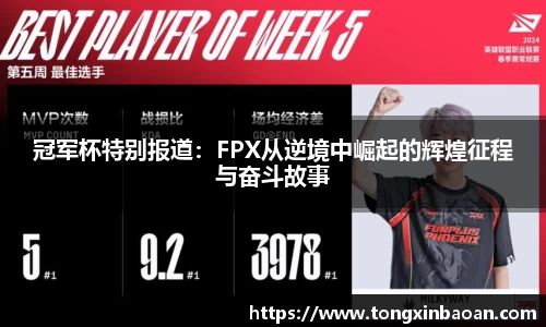 冠军杯特别报道：FPX从逆境中崛起的辉煌征程与奋斗故事